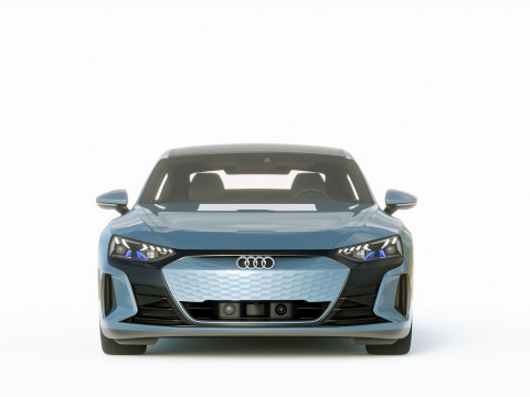 Audi E-Tron GT quattro 2022 3D Модель