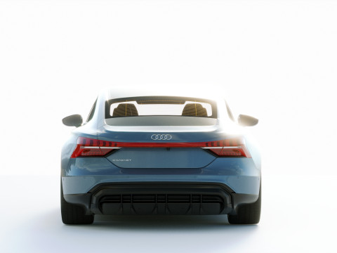 Audi E-Tron GT quattro 2022 3D Модель