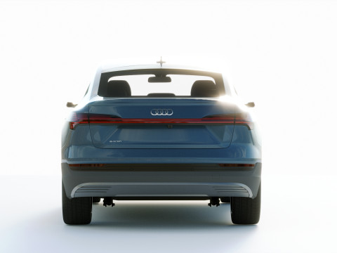 Audi E-Tron Sportback 2021 3D Модель