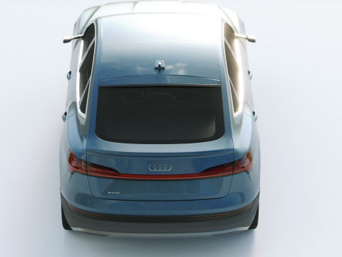 Audi E-Tron Sportback 2021 3D Модель