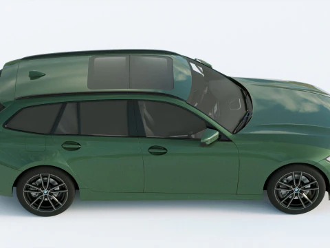 3-series touring g21 2020 3D Model