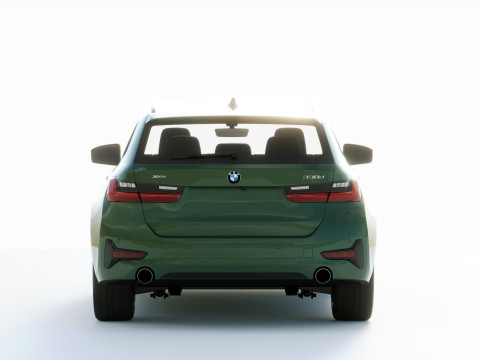 3-series touring g21 2020 3D मॉडल