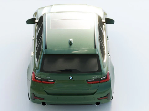 3-series touring g21 2020 3D Model