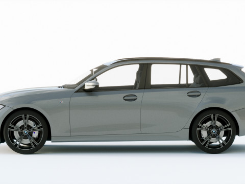 3-series touring g21 2020 3D Модель