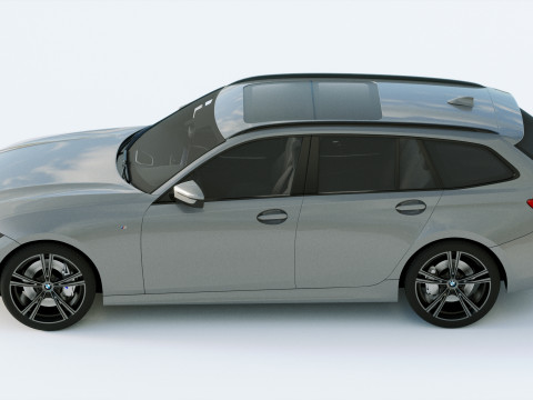 3-series touring g21 2020 3D Модель