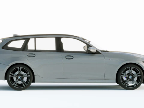 3-series touring g21 2020 3D Model