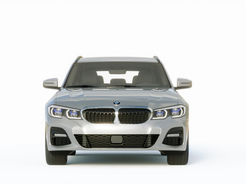 3-series touring g21 2020 3D Модель