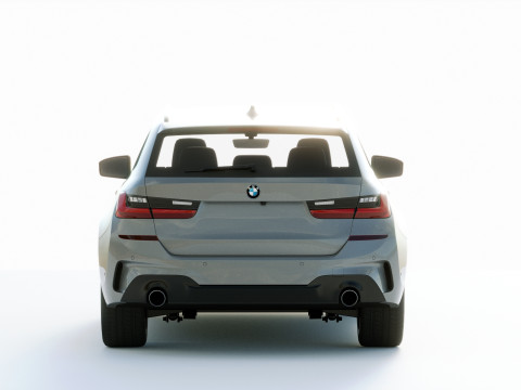 3-series touring g21 2020 3D Модель