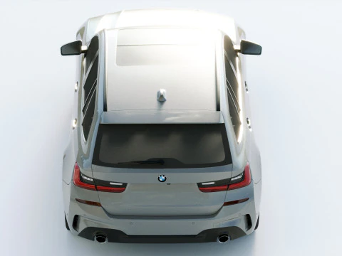 3-series touring g21 2020 3D Model