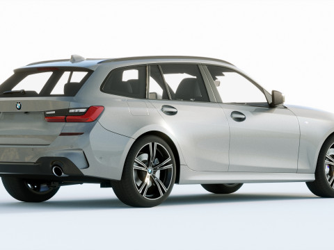 3-series touring g21 2020 3D Модель