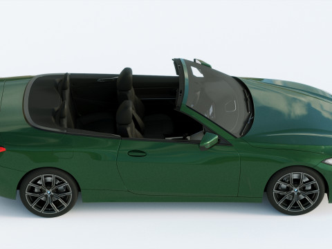 4-series Convertible 2021 3D 모델