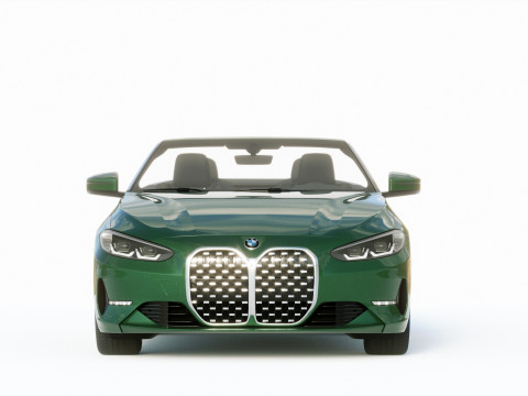 4-series Convertible 2021 3D 모델