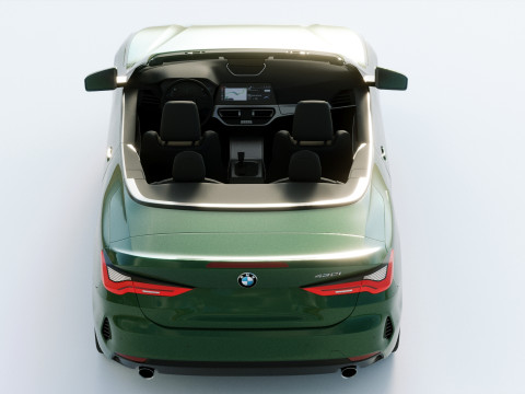 4-series Convertible 2021 3D 모델
