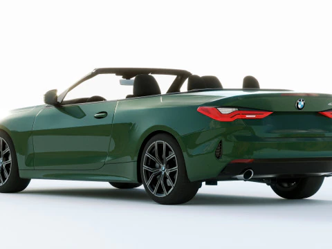 4-series Convertible 2021 3D Model