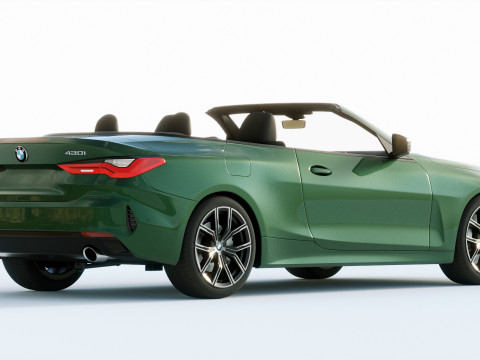 4-series Convertible 2021 3D 모델
