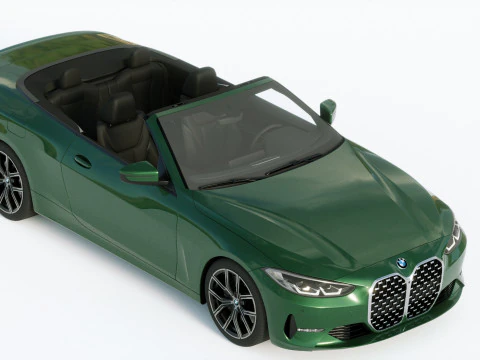 4-series Convertible 2021 3D Model