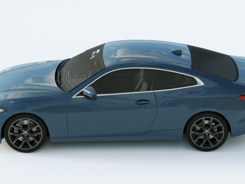 coupe 4 seri 2021 Model 3D