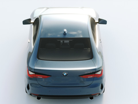 coupe 4 seri 2021 Model 3D