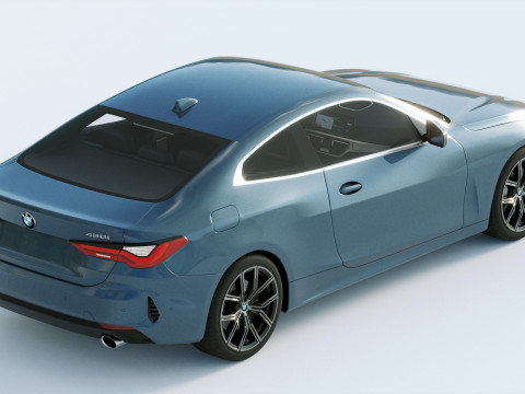 coupe 4 seri 2021 Model 3D