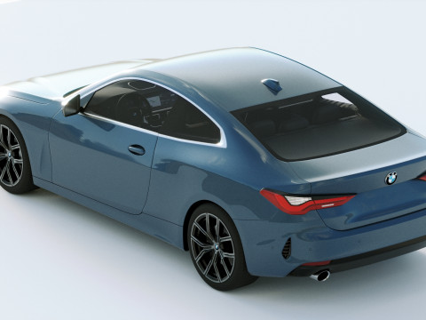 coupe 4 seri 2021 Model 3D