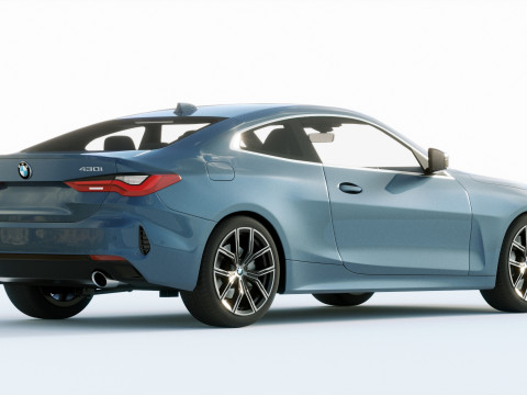 coupe 4 seri 2021 Model 3D