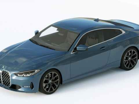 coupe 4 seri 2021 Model 3D