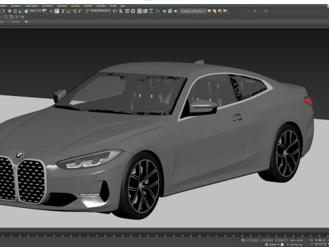coupe 4 seri 2021 Model 3D