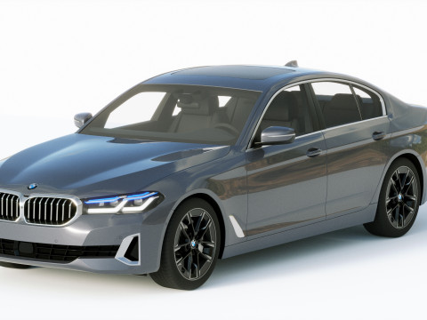 5-series g30 2021 3D Модель