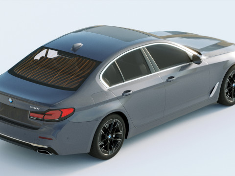 5-series g30 2021 3D Модель