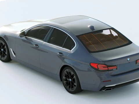 5-series g30 2021 3D Model