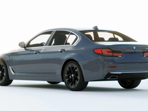 5-series g30 2021 3D Model