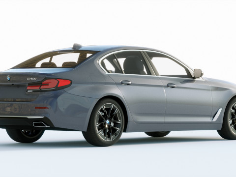 5-series g30 2021 3D Модель
