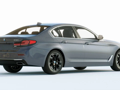 5-series g30 2021 3D Model