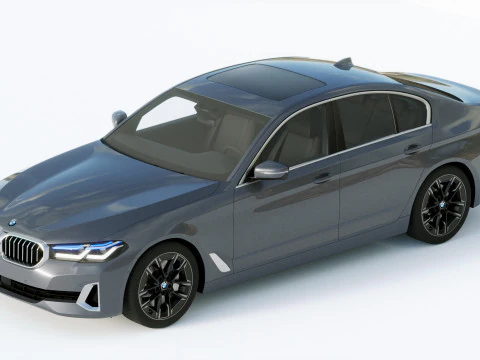 5-series g30 2021 3D Model