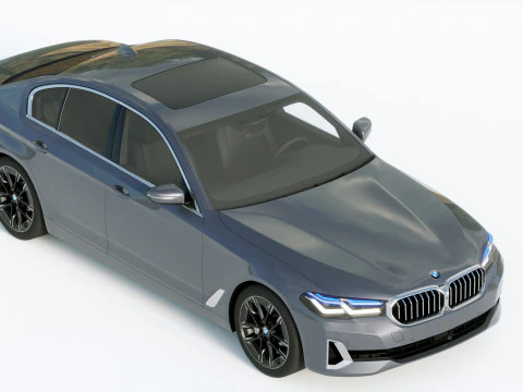 5-series g30 2021 3D Model