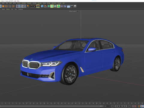5-series g30 2021 3D Модель