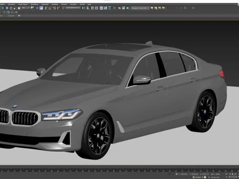 5-series g30 2021 3D Model