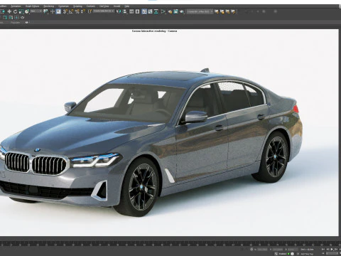 5-series g30 2021 3D Model