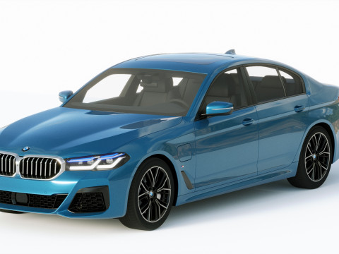 5-series g30 m sport 2021 3D Modell
