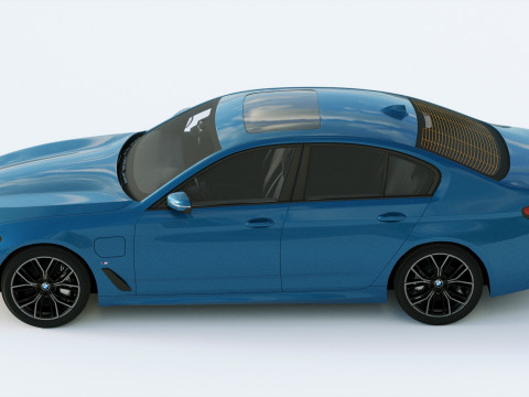 5-series g30 m sport 2021 3D Modell