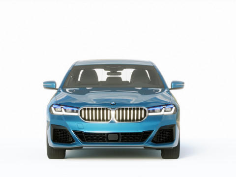 5-series g30 m sport 2021 3D Modell