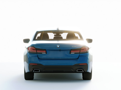5-series g30 m sport 2021 3D Modell