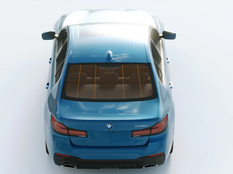 5-series g30 m sport 2021 3D Model
