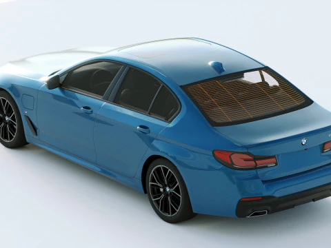 5-series g30 m sport 2021 3D Model