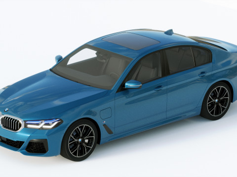 5-series g30 m sport 2021 3D Modell