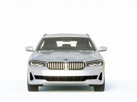 5-series touring g31 2021 Modelo 3D