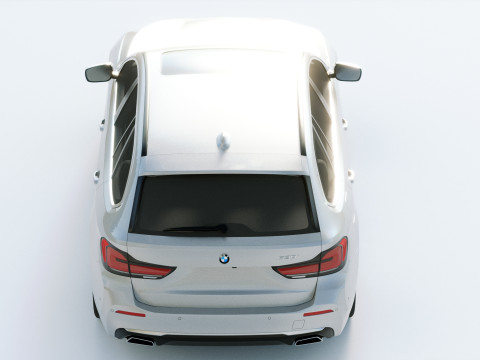 5-series touring g31 2021 Modelo 3D
