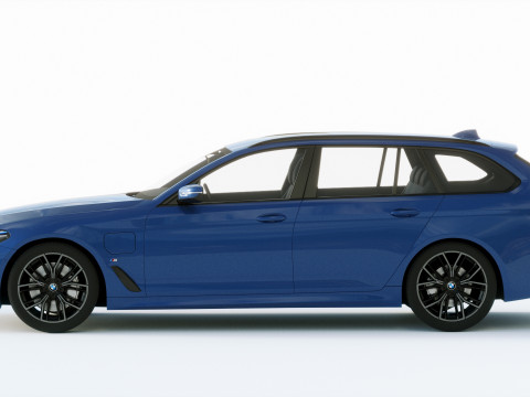 5-series touring g31 M-sport 2021 3D Модель
