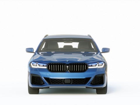 5-series touring g31 M-sport 2021 3D Модель