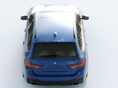 5-series touring g31 M-sport 2021 3D Модель